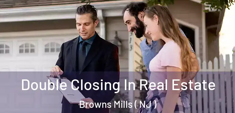  Double Closing In Real Estate Browns Mills ( NJ )