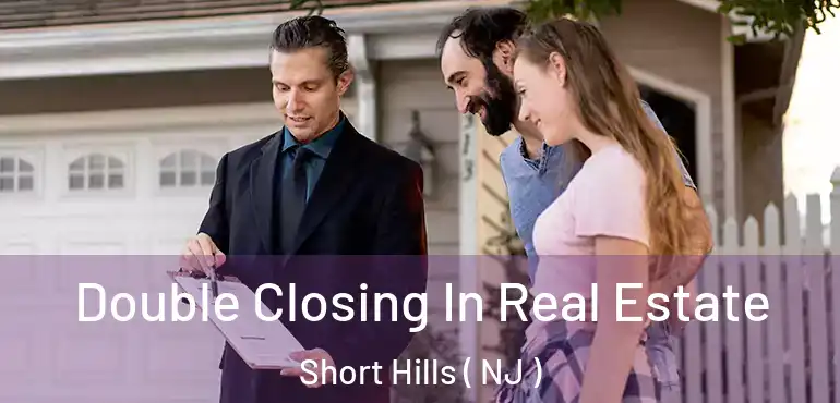  Double Closing In Real Estate Short Hills ( NJ )