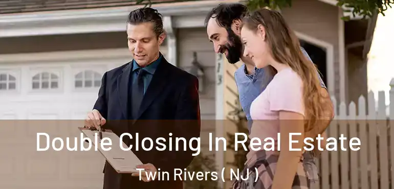 Double Closing In Real Estate Twin Rivers ( NJ )