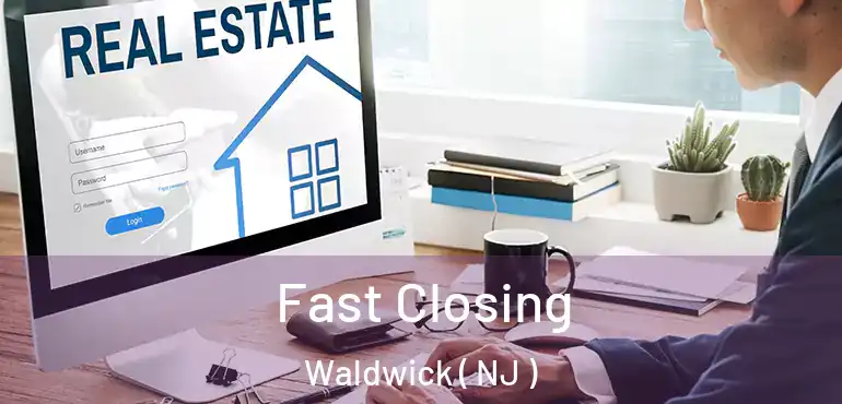  Fast Closing Waldwick ( NJ )