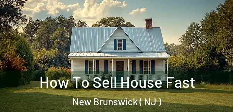  How To Sell House Fast New Brunswick ( NJ )
