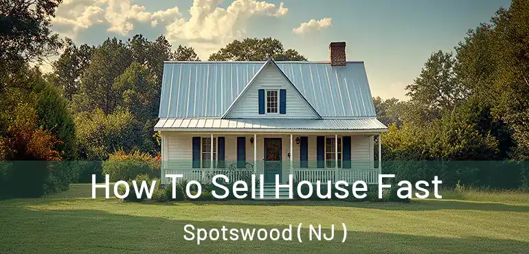  How To Sell House Fast Spotswood ( NJ )