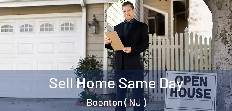  Sell Home Same Day Boonton ( NJ )
