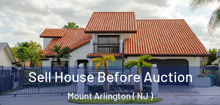  Sell House Before Auction Mount Arlington ( NJ )
