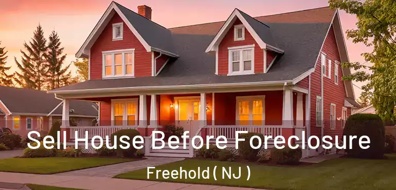  Sell House Before Foreclosure Freehold ( NJ )