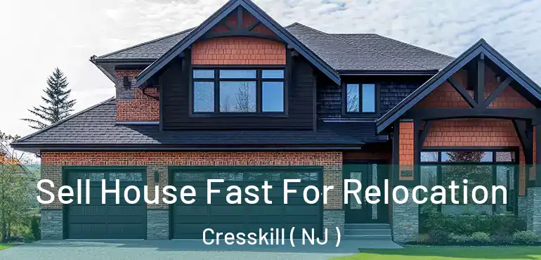  Sell House Fast For Relocation Cresskill ( NJ )