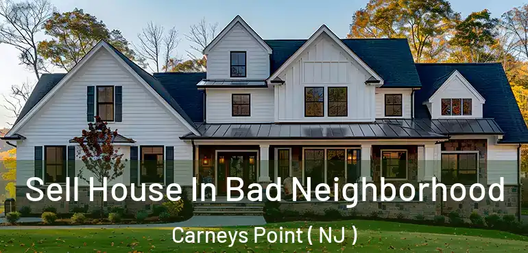  Sell House In Bad Neighborhood Carneys Point ( NJ )