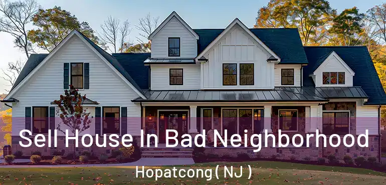  Sell House In Bad Neighborhood Hopatcong ( NJ )