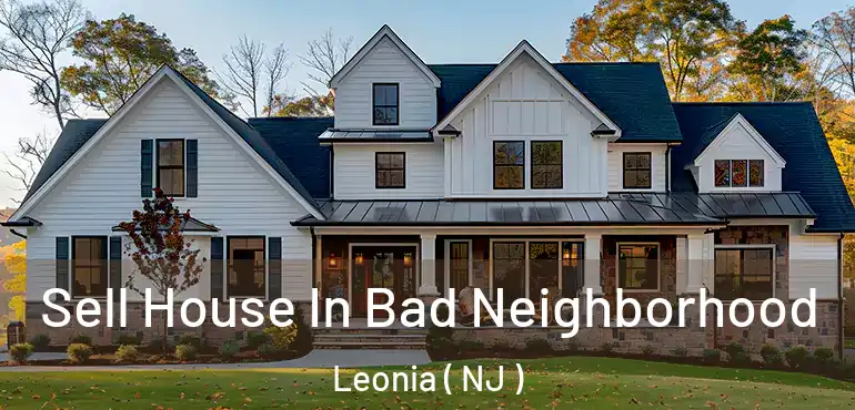  Sell House In Bad Neighborhood Leonia ( NJ )