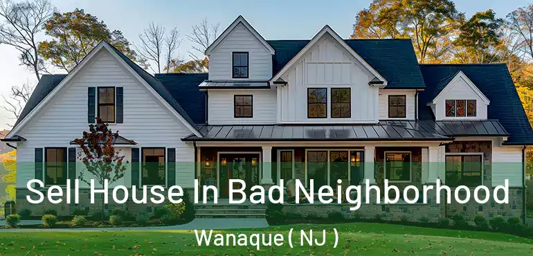  Sell House In Bad Neighborhood Wanaque ( NJ )