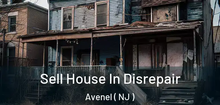  Sell House In Disrepair Avenel ( NJ )
