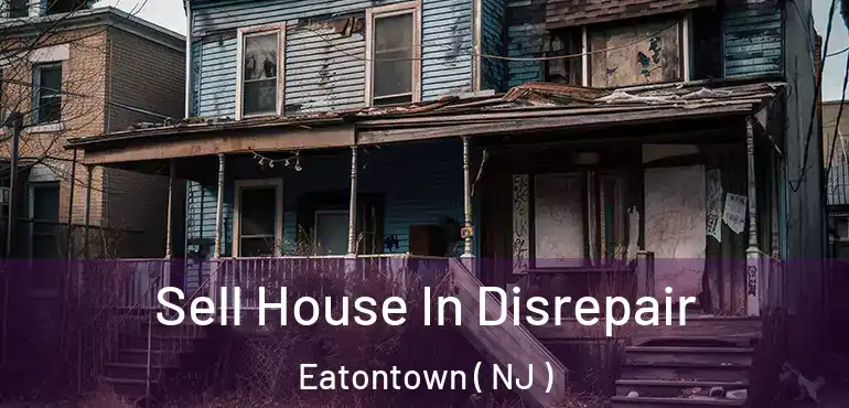  Sell House In Disrepair Eatontown ( NJ )