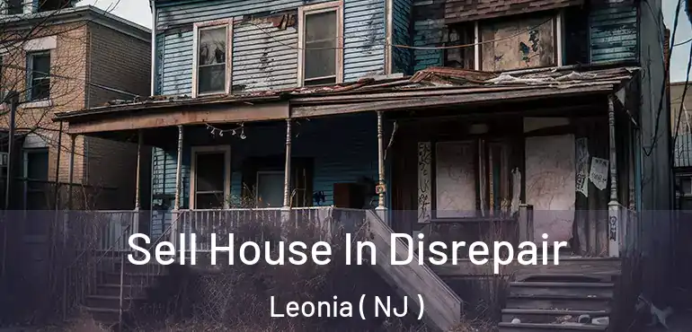  Sell House In Disrepair Leonia ( NJ )