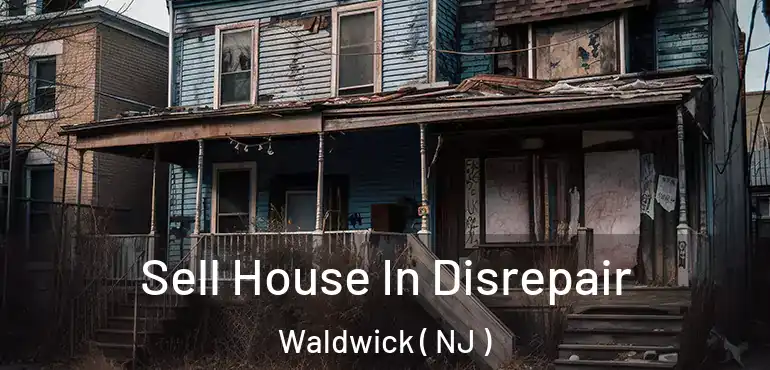  Sell House In Disrepair Waldwick ( NJ )