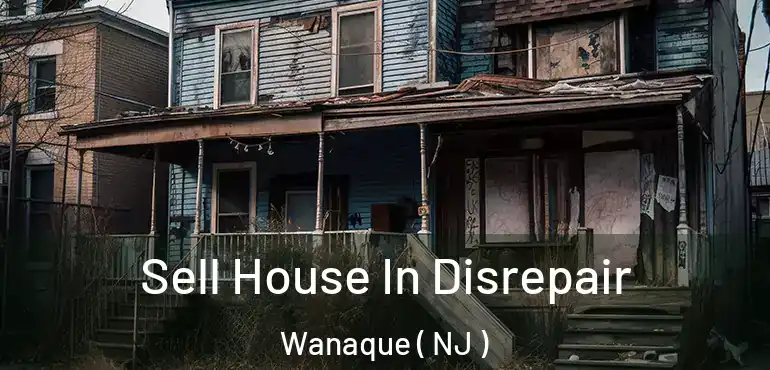  Sell House In Disrepair Wanaque ( NJ )