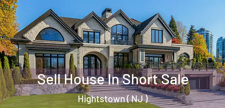  Sell House In Short Sale Hightstown ( NJ )