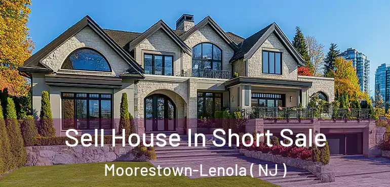  Sell House In Short Sale Moorestown-Lenola ( NJ )