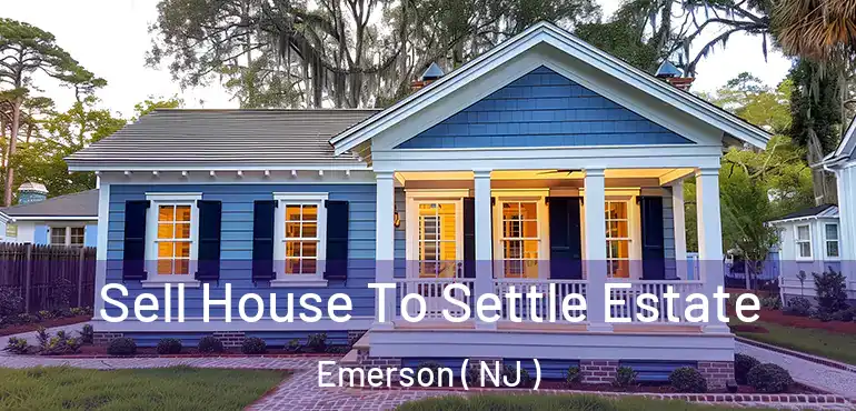 Sell House To Settle Estate Emerson ( NJ )