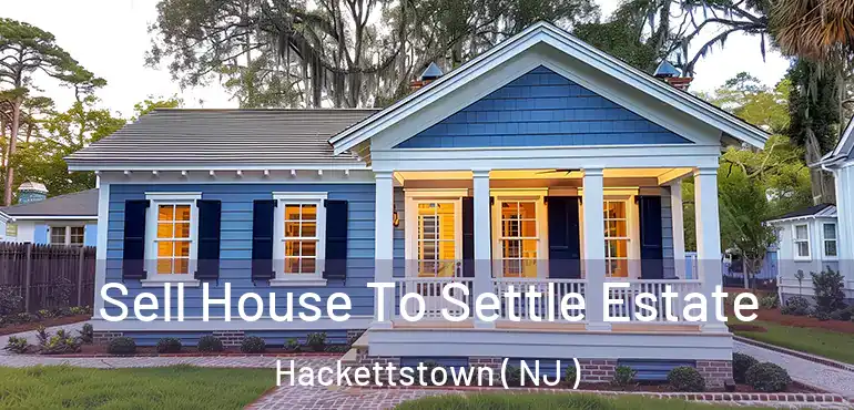 Sell House To Settle Estate Hackettstown ( NJ )