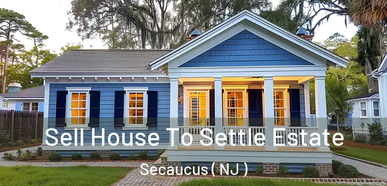  Sell House To Settle Estate Secaucus ( NJ )