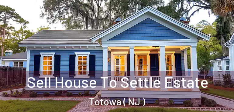  Sell House To Settle Estate Totowa ( NJ )