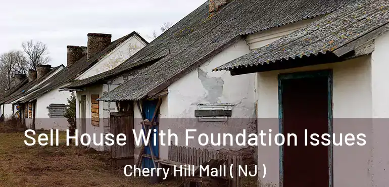  Sell House With Foundation Issues Cherry Hill Mall ( NJ )
