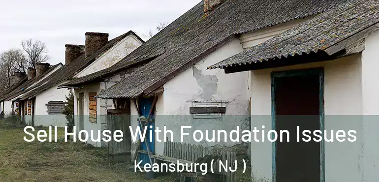  Sell House With Foundation Issues Keansburg ( NJ )