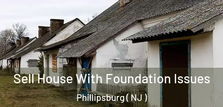  Sell House With Foundation Issues Phillipsburg ( NJ )