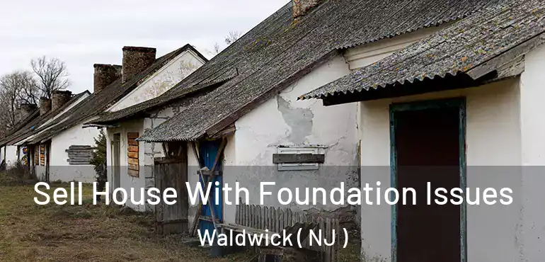  Sell House With Foundation Issues Waldwick ( NJ )