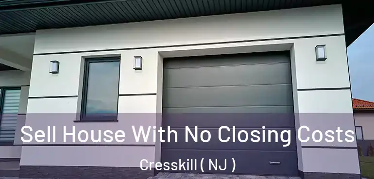  Sell House With No Closing Costs Cresskill ( NJ )