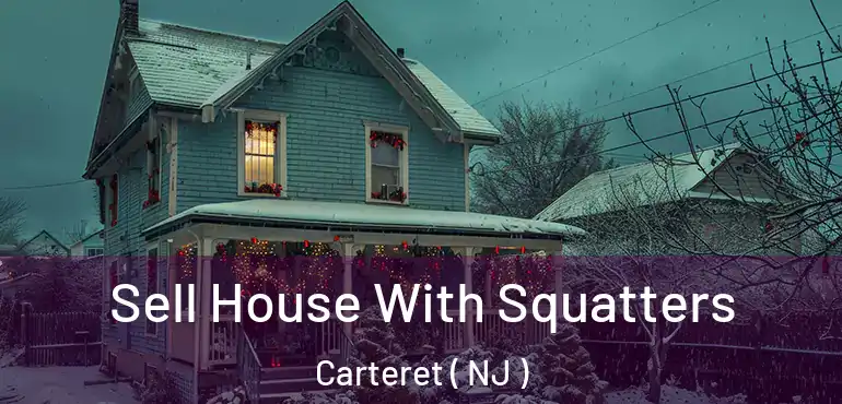  Sell House With Squatters Carteret ( NJ )
