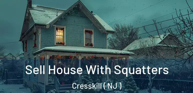  Sell House With Squatters Cresskill ( NJ )