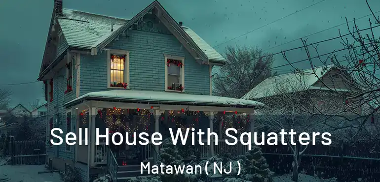  Sell House With Squatters Matawan ( NJ )