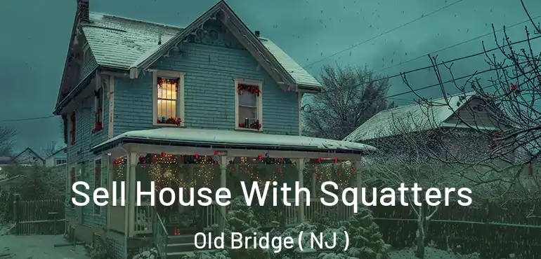  Sell House With Squatters Old Bridge ( NJ )