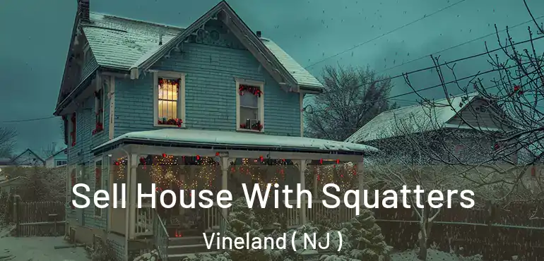  Sell House With Squatters Vineland ( NJ )