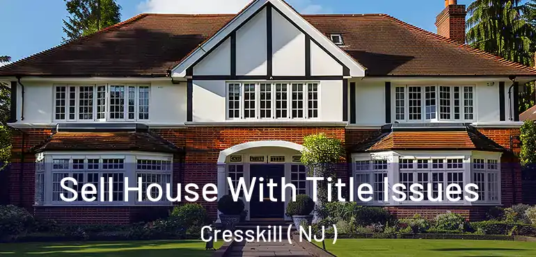  Sell House With Title Issues Cresskill ( NJ )