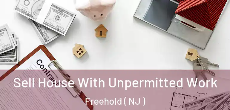  Sell House With Unpermitted Work Freehold ( NJ )
