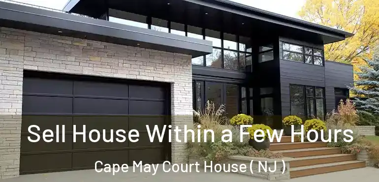  Sell House Within a Few Hours Cape May Court House ( NJ )