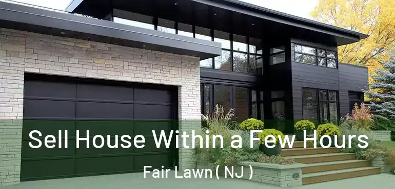  Sell House Within a Few Hours Fair Lawn ( NJ )