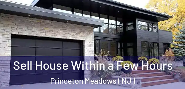  Sell House Within a Few Hours Princeton Meadows ( NJ )