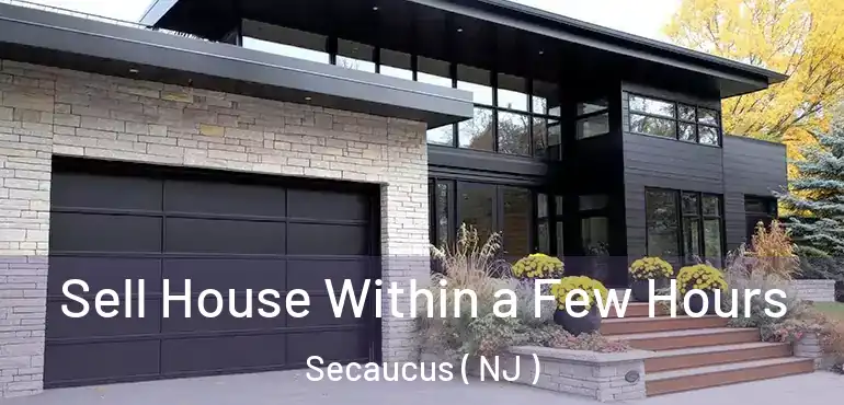  Sell House Within a Few Hours Secaucus ( NJ )