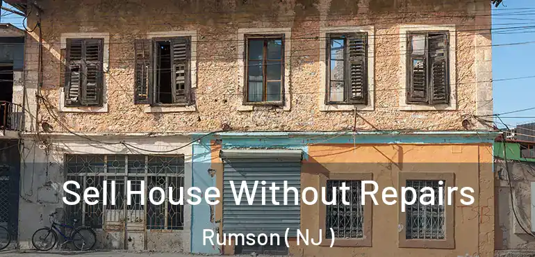  Sell House Without Repairs Rumson ( NJ )