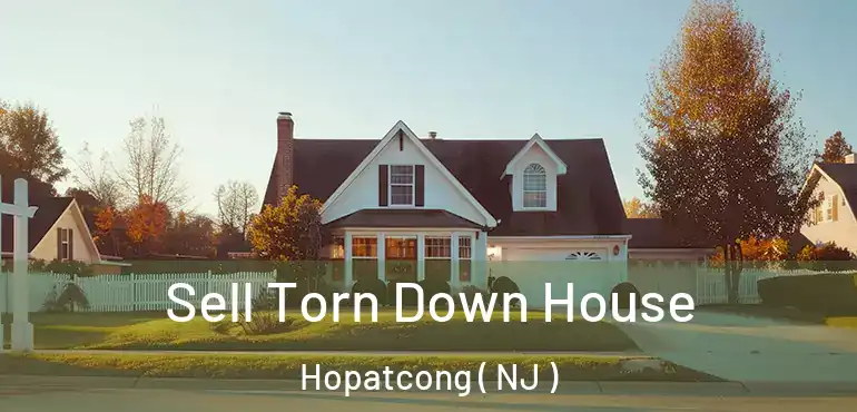  Sell Torn Down House Hopatcong ( NJ )