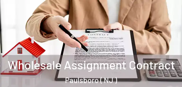  Wholesale Assignment Contract Paulsboro ( NJ )