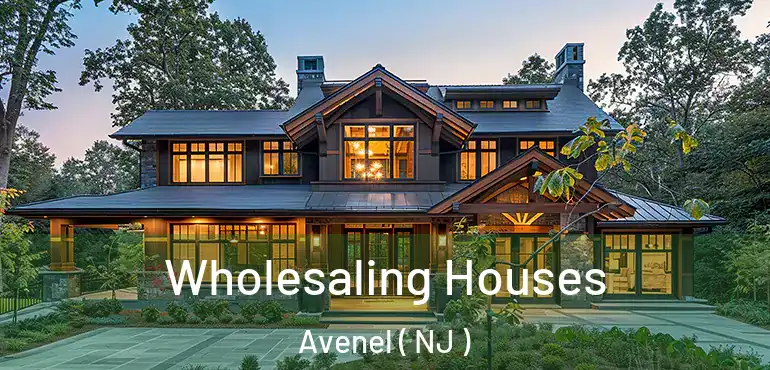  Wholesaling Houses Avenel ( NJ )