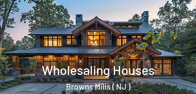  Wholesaling Houses Browns Mills ( NJ )