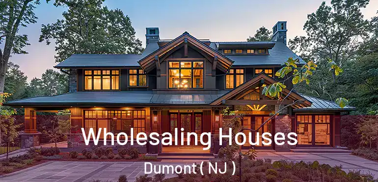  Wholesaling Houses Dumont ( NJ )