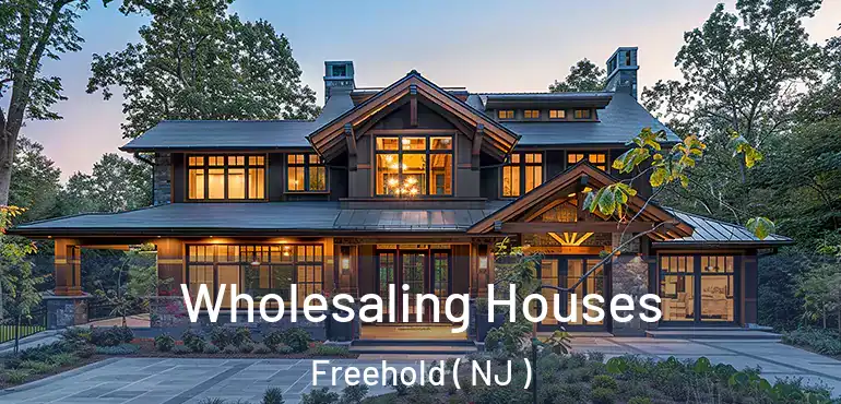 Wholesaling Houses Freehold ( NJ )