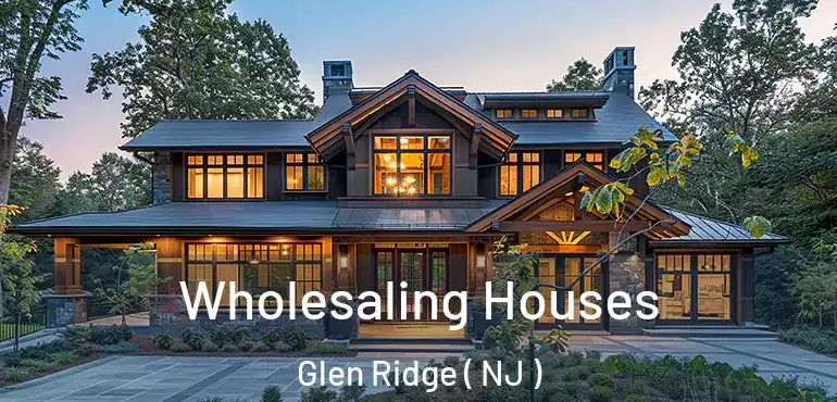  Wholesaling Houses Glen Ridge ( NJ )