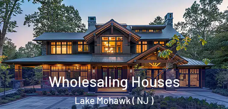 Wholesaling Houses Lake Mohawk ( NJ )